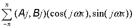 complex Fourier series