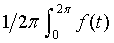 Fourier coefficient