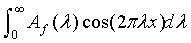 Fourier integral theorem
