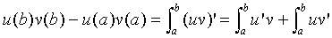 integration by parts