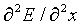 partial derivative