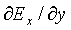 partial derivative